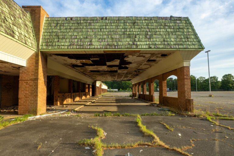 Abandoned Shopping Center in Richmond, Virginia