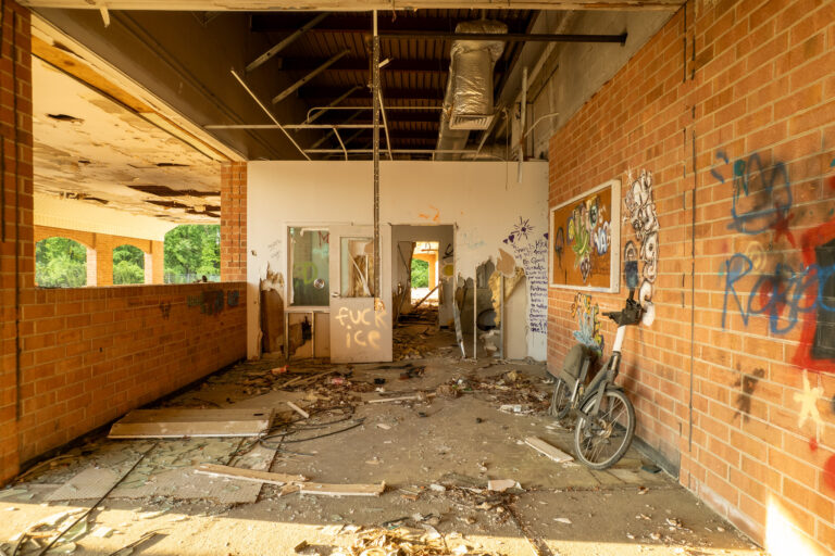 Abandoned Shopping Center in Richmond, Virginia