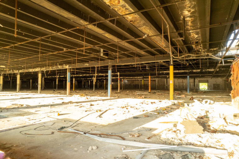 Abandoned Shopping Center in Richmond, Virginia