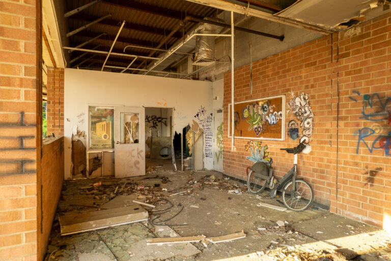Abandoned Shopping Center in Richmond, Virginia