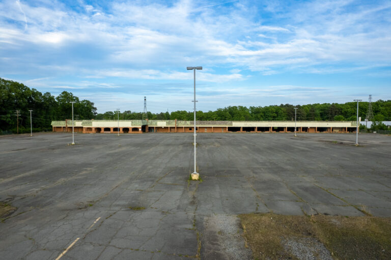 Abandoned Shopping Center in Richmond, Virginia