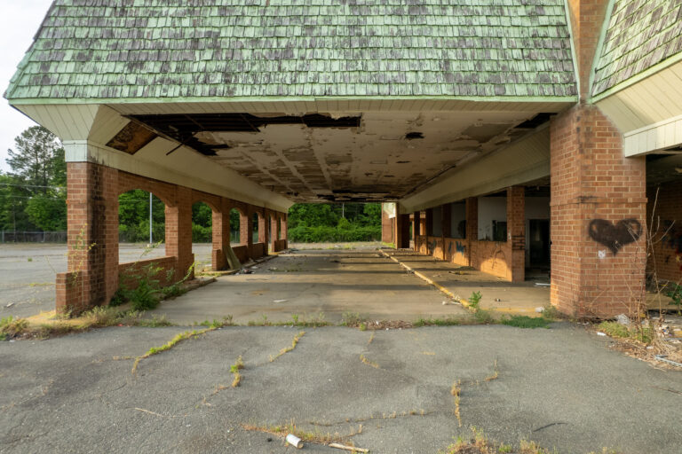 Abandoned Shopping Center in Richmond, Virginia
