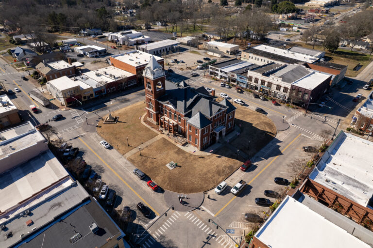 Butts County Courthouse - Jackson, Georgia (Hawkins Public Library)