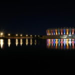 Hampton Coliseum Christmas Lights (current)