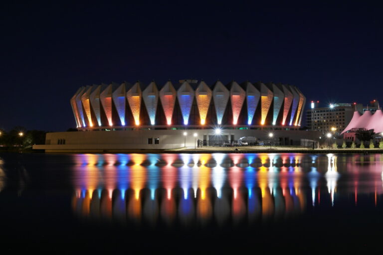 Hampton Coliseum Christmas Lights
