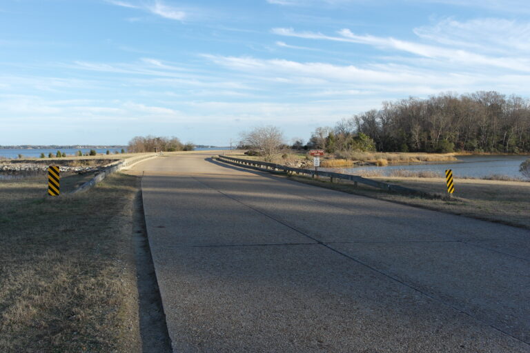 Indian Field Creek Bridge on the Colonial Parkway