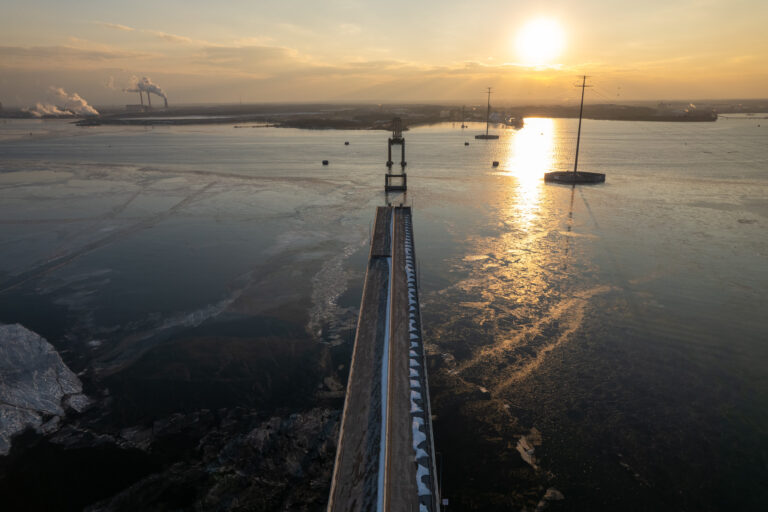 Remains of the Francis Scott Key Bridge Collapse - Baltimore, Maryland