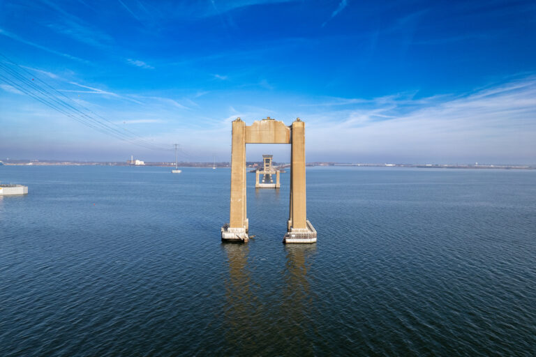 Remains of the Francis Scott Key Bridge Collapse - Baltimore, Maryland