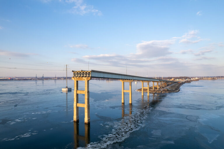 Remains of the Francis Scott Key Bridge Collapse - Baltimore, Maryland