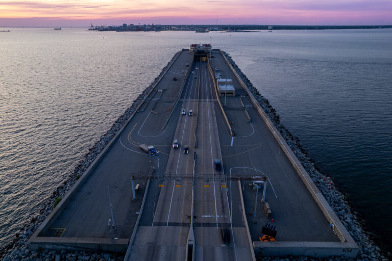 The Monitor-Merrimac Memorial Bridge-Tunnel - Newport News, Virginia