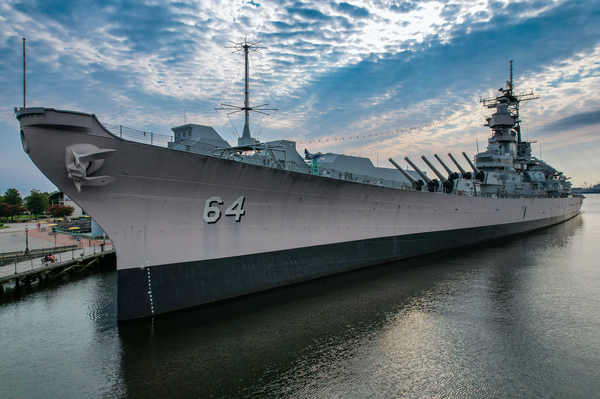 USS Wisconsin (BB-64) - Norfolk, Virginia